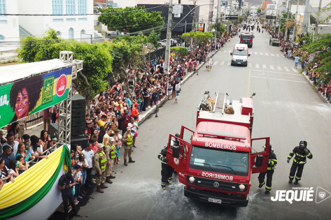 Prefeitura de Jequié e forças de segurança realizam desfile alusivo ao Dia da Independência do Brasil